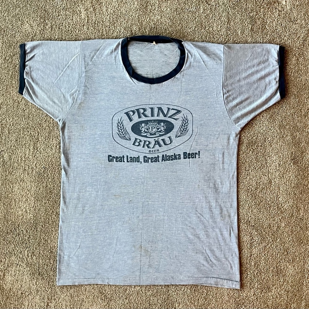 Vintage Prinz Brau Beer T-shirt
